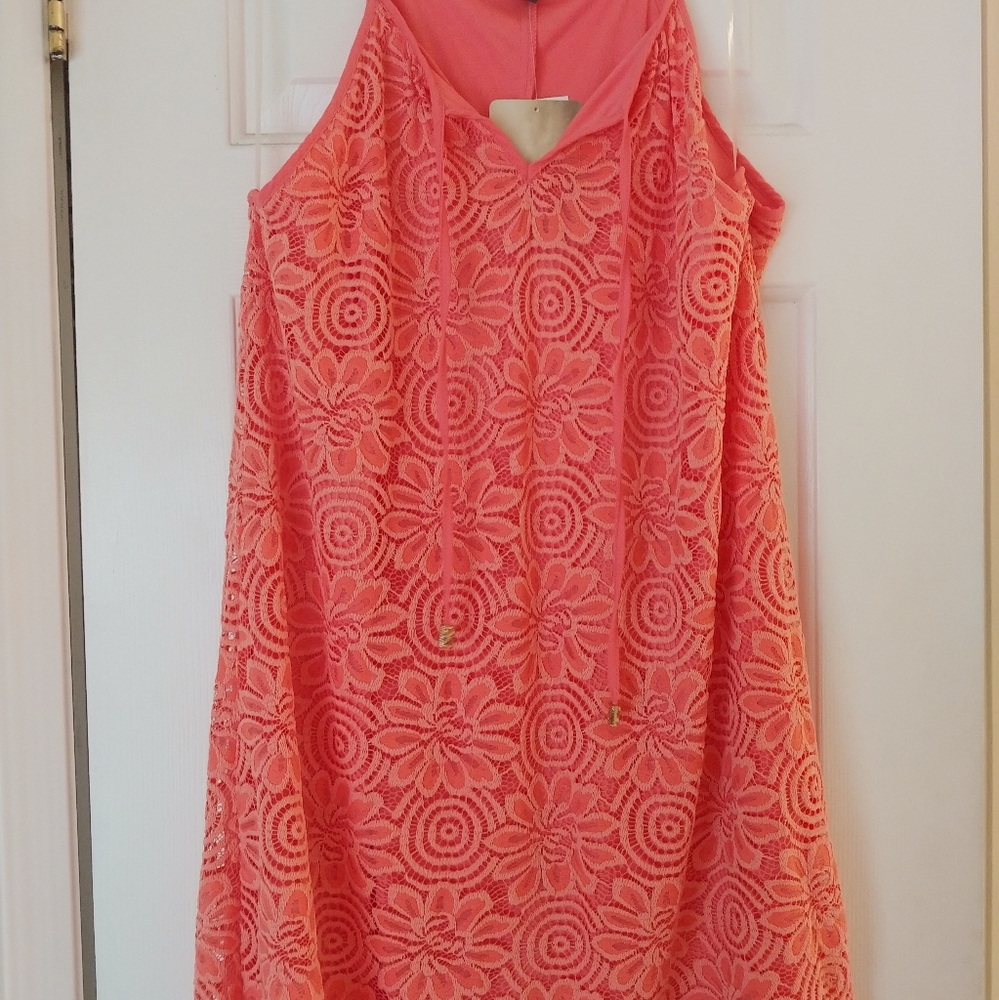 Lily Rose XL Peach Dress